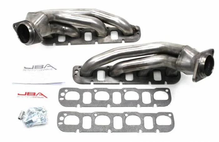 JBA Shorty Headers Dodge Challenger 6.1L V8 (06-10) 6.4L V8 (12-14) CARB/Smog Legal 1 7/8 ” – Stainless or Titanium