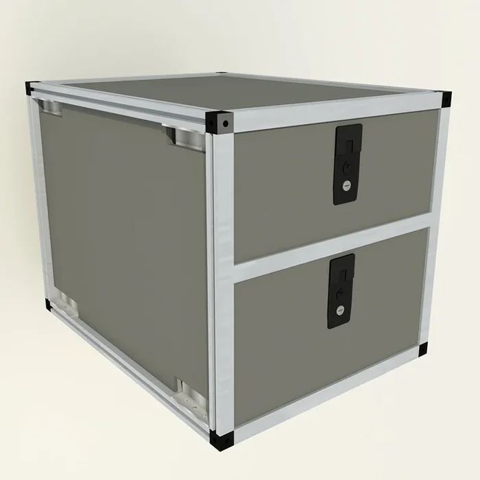 Jeep Wrangler JK/JKU 2007-2018 – Double Drawer Module – 22 3/16 ” Wide x 25 ” Depth