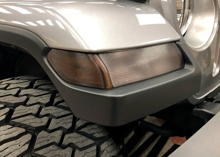 Jeep Wrangler JL Front Blinker/Reflector – Overlay Tint Kit