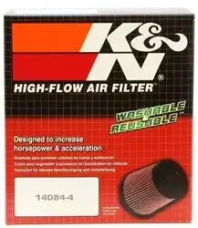 K&N RA-0650 Universal Clamp-On Air Filter