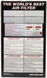 K&N RU-5122 Universal Clamp-On Air Filter