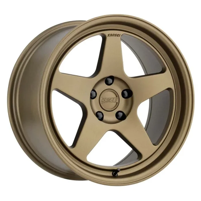 Kansei K12B Knp 17×8.5in / 6×135 BP / -10mm Offset / 87.1mm Bore – Bronze Wheel