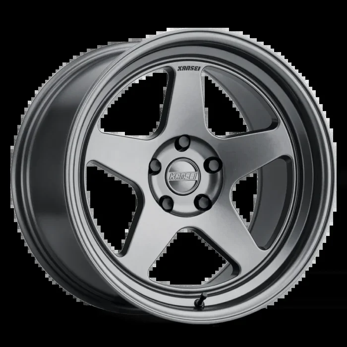 Kansei K12G Knp 18×8.5in / 5×112 BP / 35mm Offset / 66.56mm Bore – Gunmetal Wheel