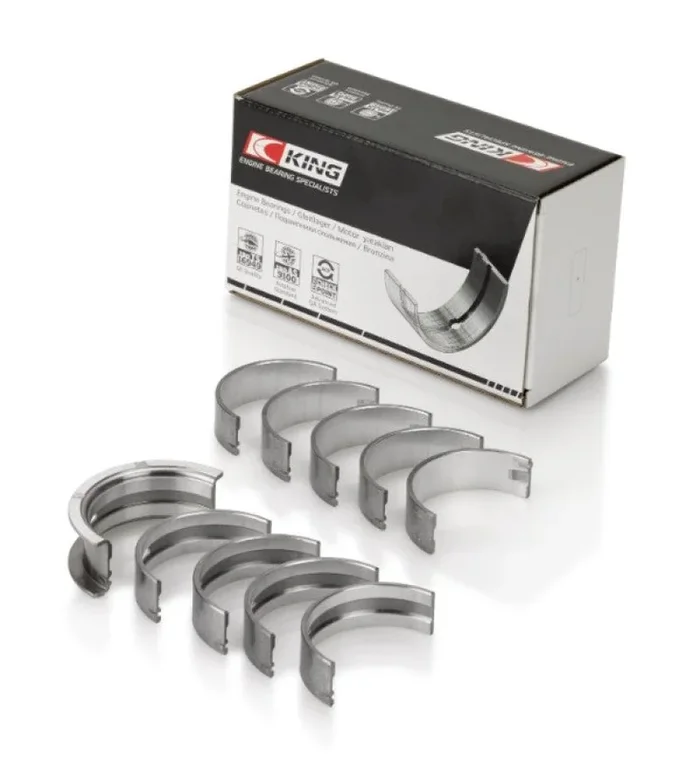 King 91-04 Nissan 146CI/2.4L KA24DE L4 / 89-97 146CI/2.4L KA24E L4 (Size +1.00) Main Bearing Set