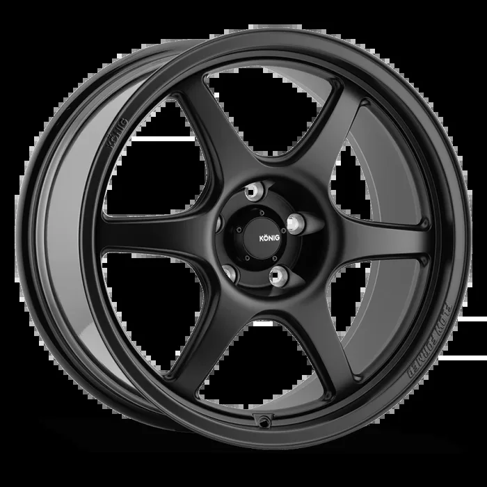 Konig Hexaform 17×8 5×112 ET40 Matte Black