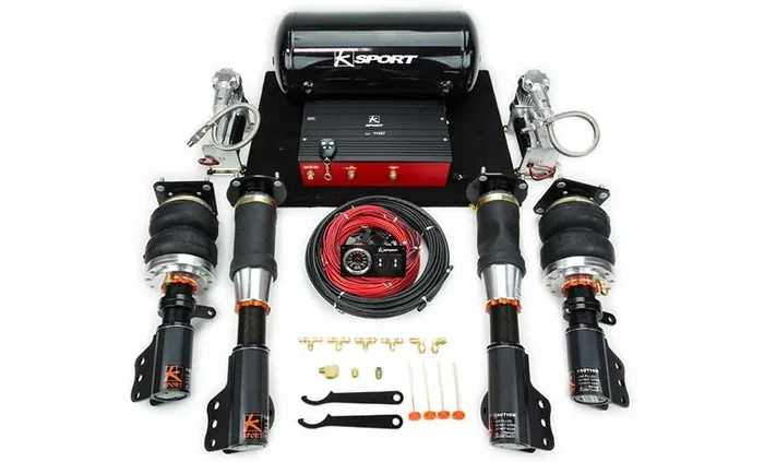 KSport AWD Airtech Deluxe Air Suspension System | 1989-1994 Eclipse (CMT051-ADX)