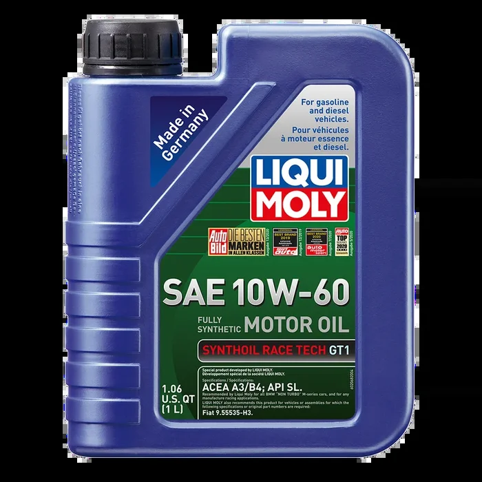 LIQUI MOLY 1L Synthoil Race Tech GT1 Motor Oil 10W-60 (2068)