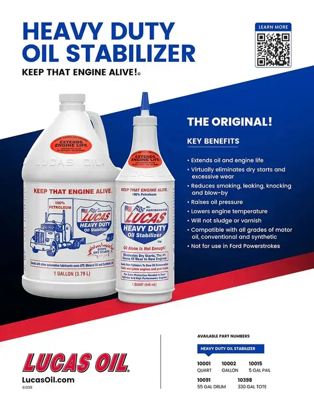 LUCAS OIL 10002 HD OIL STABILIZER GALLON