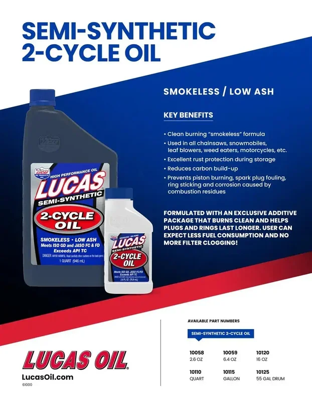 LUCAS OIL 10110 OIL 12Q/CASE #56708