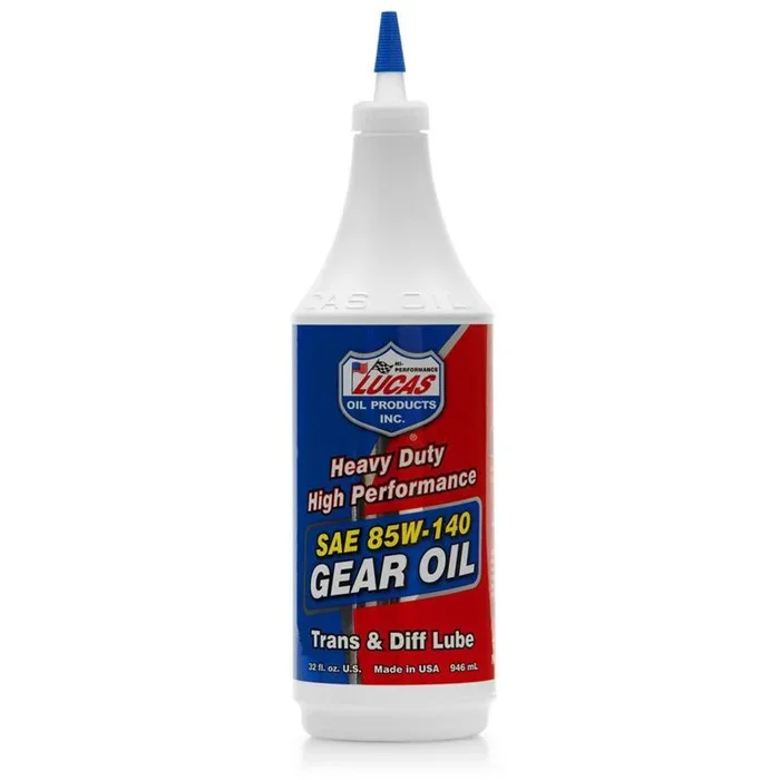 Lucas Oil SAE 85W-140 Heavy Duty Gear Oil – 1 Quart (10042)