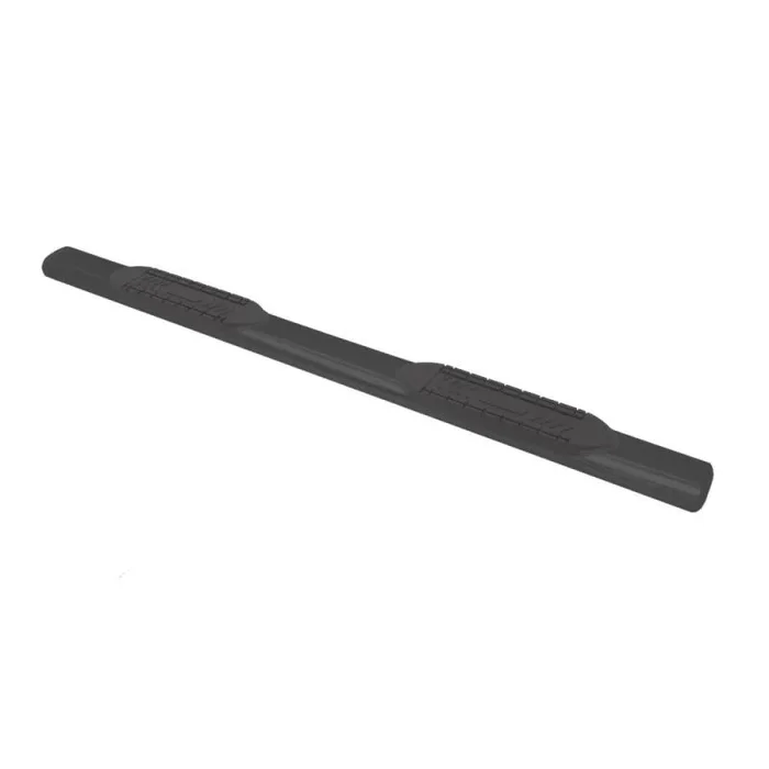Lund 14-17 Chevy Silverado 1500 Ext. Cab 6in. Oval Straight Black Nerf Bars – Black