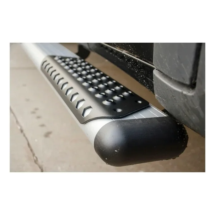 LUVERNE 583054-570231 – O-Mega II 6 x 54 Silver Aluminum Side Steps, Select Dodge Ram 1500, 2500, 3500