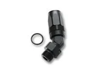 Male -6AN 45 Degree Hose End Fitting; Thread: 3/4-16 Thread (8) by Vibrant Performance