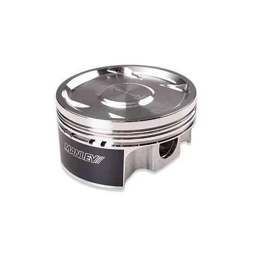 Manley 9.0 Comp Ratio / -5cc / +.5mm Oversize Turbo Tuff Stock Stroke Pistons | 2008-2015 Mitsubishi Evo X (614205CE-4)