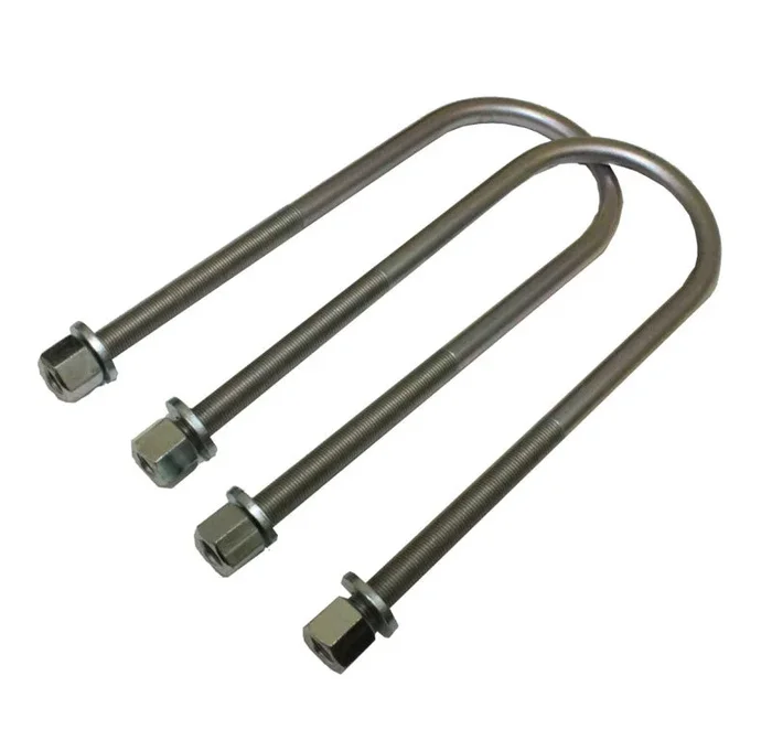MaxTrac Rear U-Bolts for 2in/3in Lift Blocks – 10.50in x 3.310in x 9/16in – Set of 4