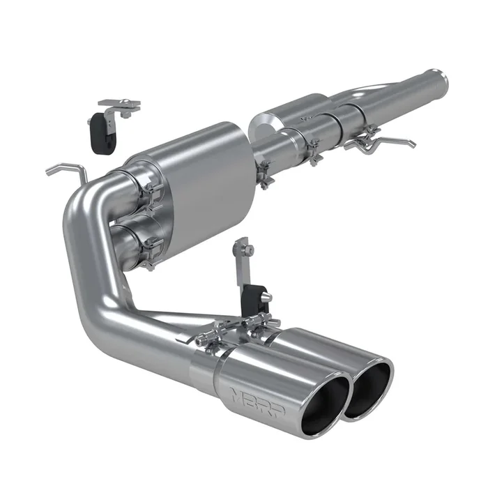 MBRP 09+ Chevrolet Silverado 1500 3in Cat Back Pre-Axle Dual Outlet w/ 4in Tip – AL