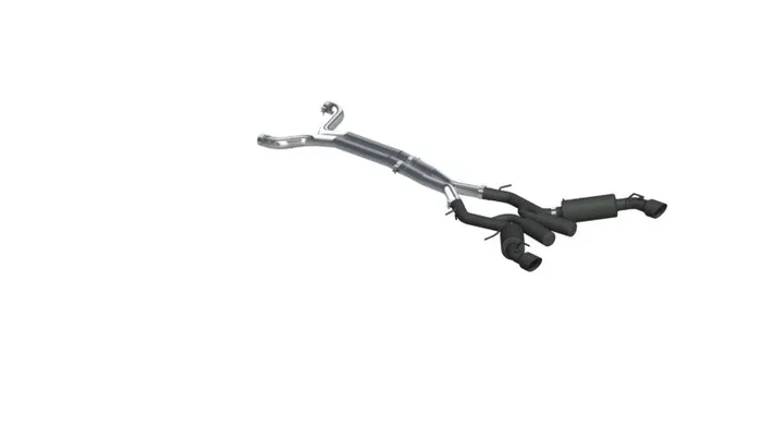 MBRP 16-19 Chevrolet Camaro SS 6 Speed 3in Dual Cat Back w/ 4.5in OD Tips – Black (Non NPP Models)