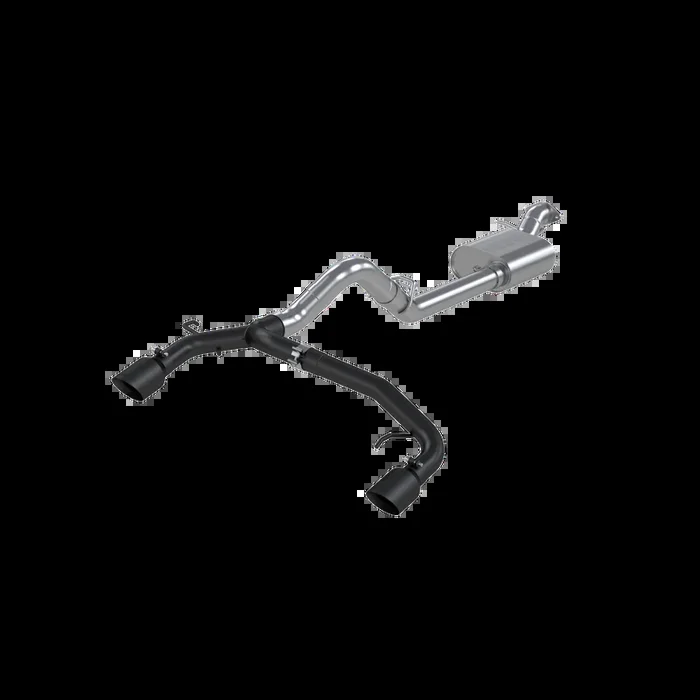 MBRP 3-Inch Armor BLK Tour Profile Dual Rear Exit Cat-Back Exhaust | 2021 – 2022 Ford Bronco (S5241BLK)