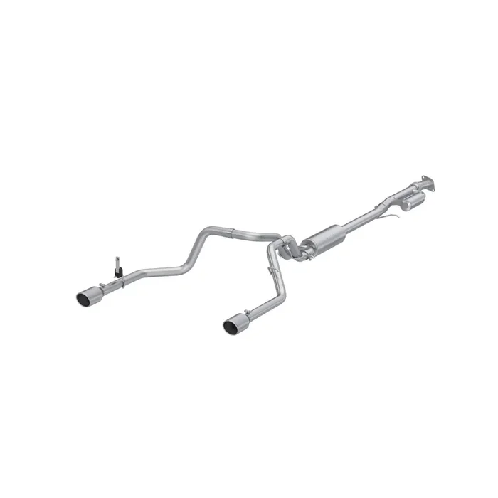MBRP Exhaust S5021AL 3in. Cat-Back. 2.5in Dual Rear Exit. Aluminized Steel.