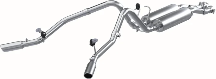 MBRP Exhaust Silverado 2500 HD Crew Cab 6.0L V8 (01-06) Touring Catback – Aluminized Steel