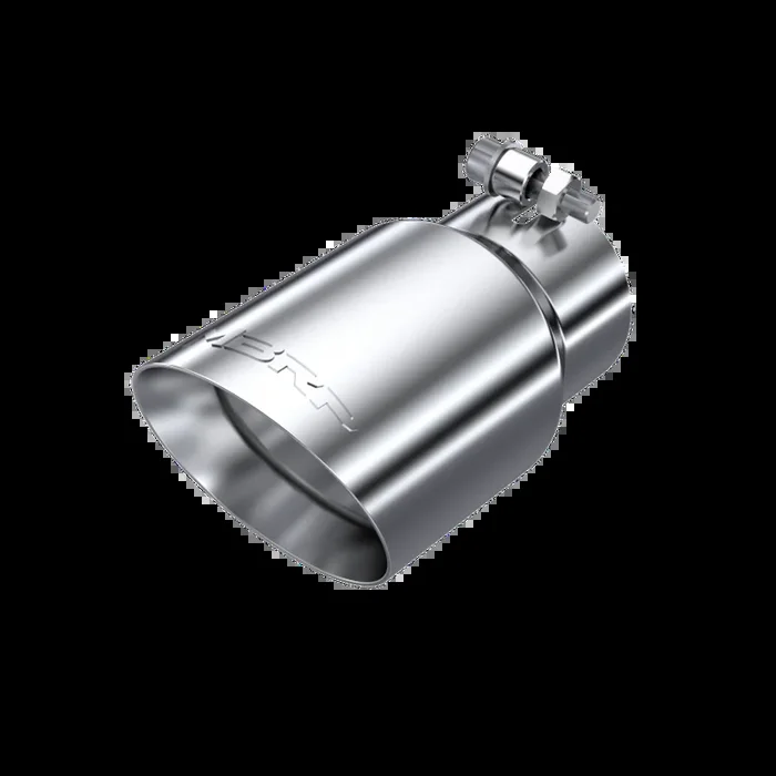 MBRP Exhaust Tip [4 ” Dual Wall Angled / 3 ” inlet / 8 ” length] T304 Stainless / Black Coated / Carbon Fiber