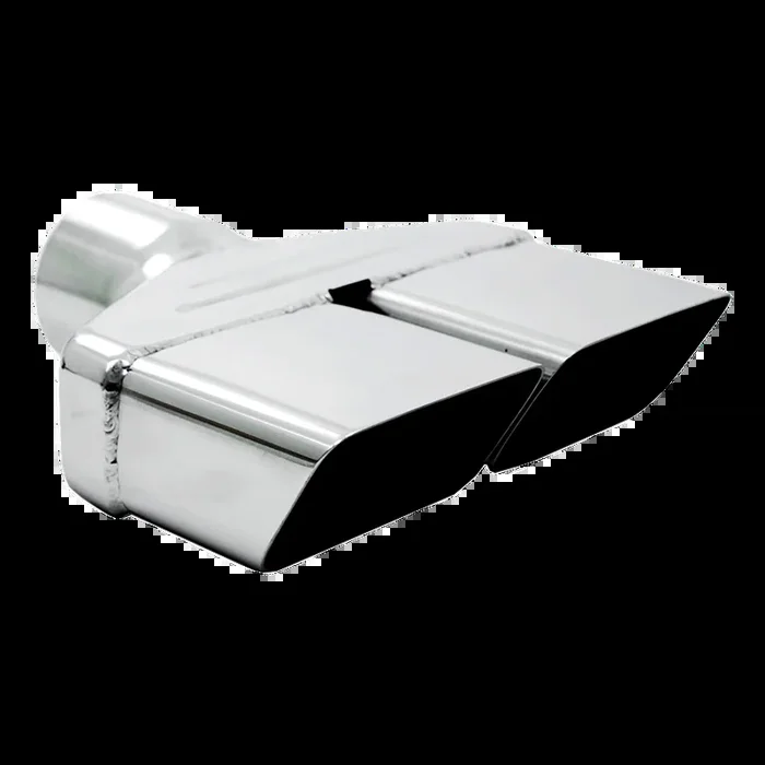 MBRP Exhaust Tip [8 ” x 2 ” ID / Rectangle / 2.5 ” O.D. inlet / 8 ” length] T5118