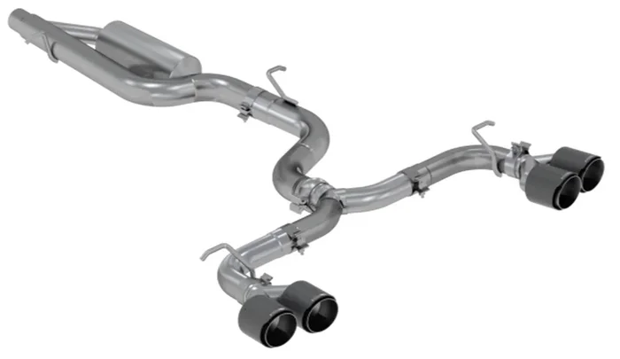 MBRP Exhaust VW Golf R MK7 / MK7.5 (15-19) 3 ” Race Catback w/ Quad Polished/Carbon Fiber Tips