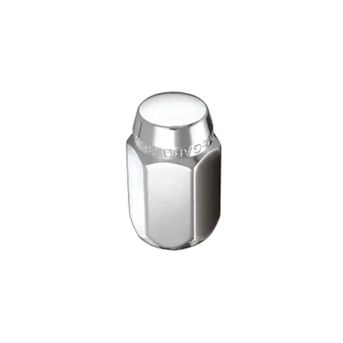 McGard Hex Lug Nut (Cone Seat) 1/2-20 / 13/16 1.5in. Length (Box of 100) – Chrome