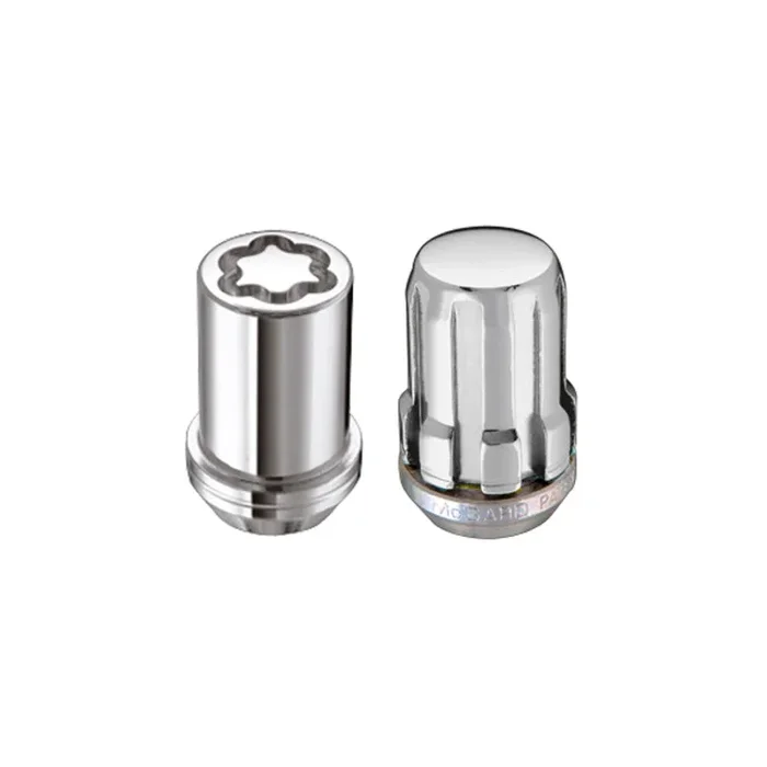 McGard SplineDrive Tuner 5 Lug Install Kit w/Locks & Tool (Cone) M12X1.25 / 13/16 Hex – Chrome