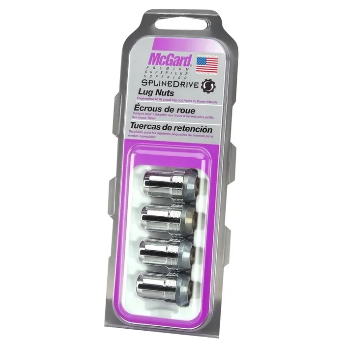 McGard Tuner Style Cone Seat Lug Nuts / Chrome (65357)