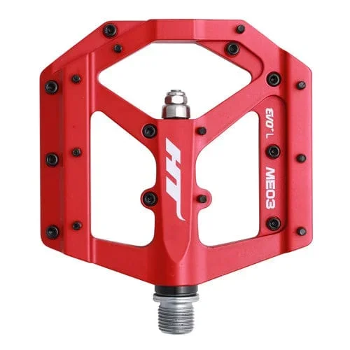ME03 Evo+ Platform Pedals, CrMo – Matte Red