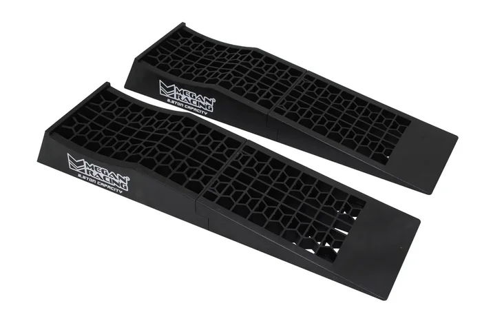 Megan Racing 2-Piece Low Profile Drive-On Car Ramps (Set of 2)