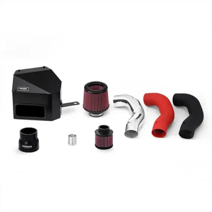 Mishimoto 15-16 VW Golf/GTI 1.8L/2.0L Performance Air Intake Kit – Wrinkle Red