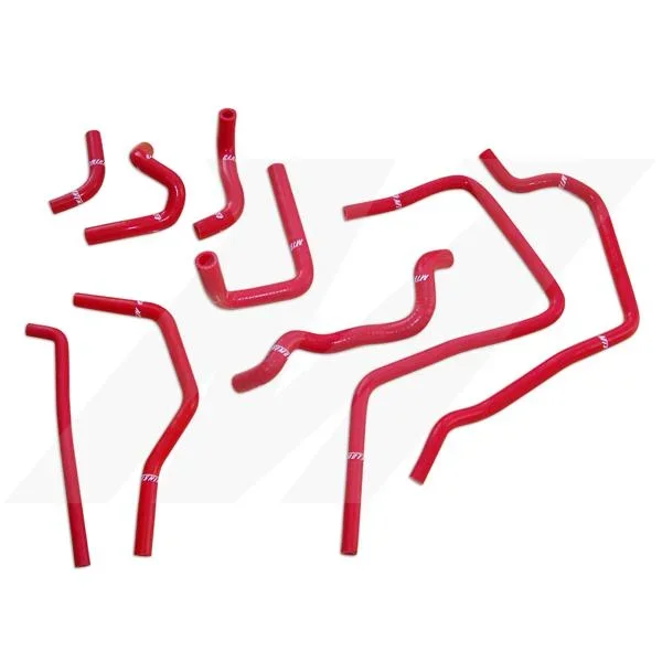 Mishimoto Silicone Ancillary Hoses – Red | 2002-2005 Subaru Impreza WRX (MMHOSE-SUB-ANCRD)