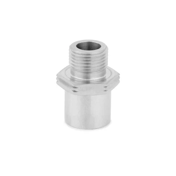 Mishimoto Stainless Steel Sandwich Plate Adapter – 3/4 In. -16UNF (MMSPA-3416)