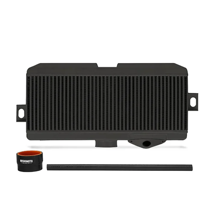 Mishimoto Subaru 08-15 WRX STi Top-Mount Intercooler Kit – Powder Coated Black & Black Hoses