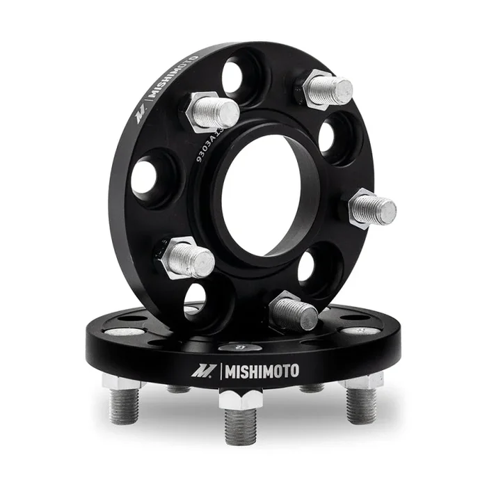 Mishimoto Wheel Spacers – 5×114.3 – 60.1 – 30 – M12 – Black