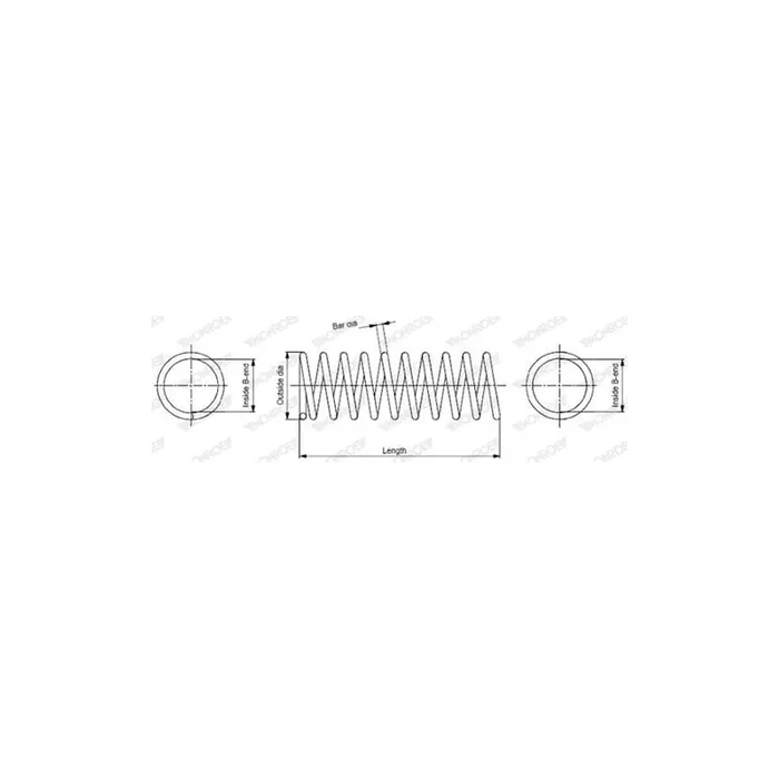 Monroe Sp1451 Coil Spring