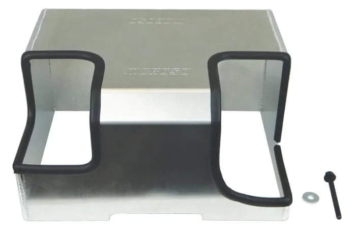 Moroso 05-Up Ford Mustang Battery Cover – Fabricated Aluminum