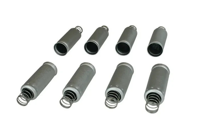 Moroso GM LS Spark Plug Wire Set Heat Shields – Aluminum – 8 Pack
