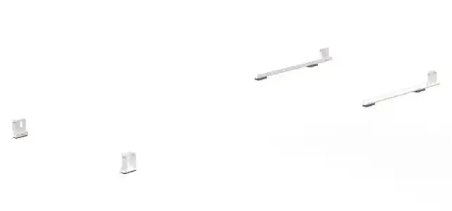 MOUNT KIT DROP DOWN LADDER RACK F