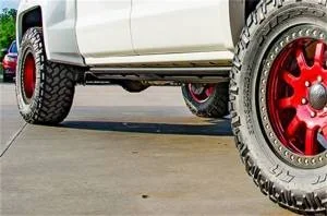 N-Fab RKR Rails 15-17 GMC – Chevy Canyon/Colorado Crew Cab – Tex. Black – 1.75in – G154RKRCC