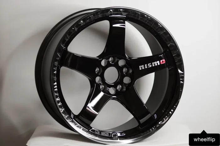 Nismo LMGT4 Omori Spec 18×9.5 +12, 18×10.5 +15 5×114.3 Gloss Black (SET)