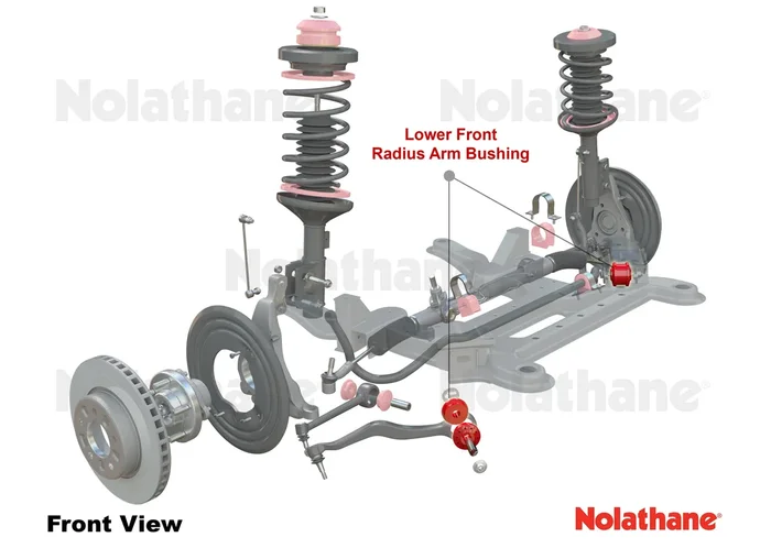 Nolathane Front Radius Arm – Lower Bushing Kit | 2008 Pontiac G8 GT and 2014-2017 Chevrolet SS (REV028.0170)
