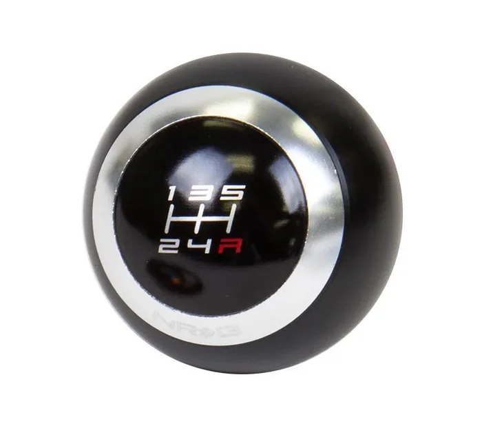 NRG Black Shift Knob – 4 interchangeable rings