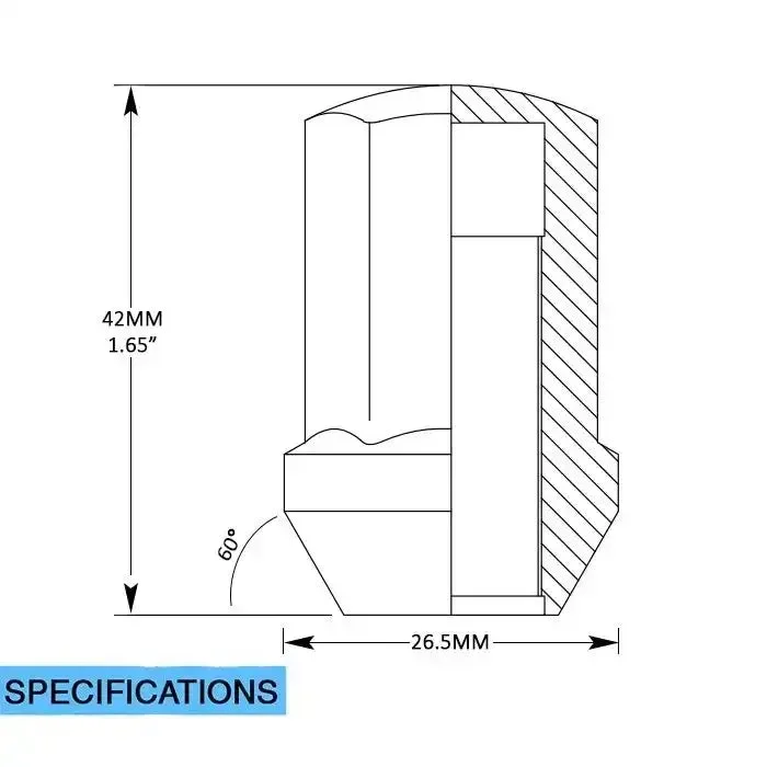 OE LUG-FCTRY LG-1/2(BOX OF 50)