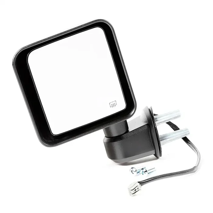 Omix 11002.26 Door Mirror, Left, , Power, Heated, Black 2014 Jeep Wrangler JK