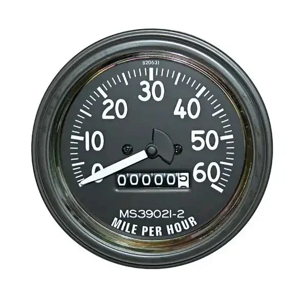 Omix 17206.01 Speedometer Gauge, 0-60 MPH 46-58 Willys CJ2A/CJ3A/CJ3B