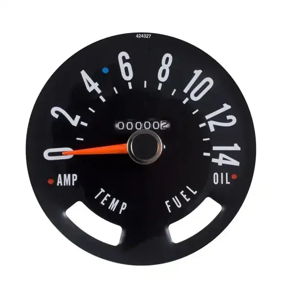 Omix 17207.02 Speedometer Gauge 55-79 Jeep CJ5/CJ6/CJ3B/CJ7