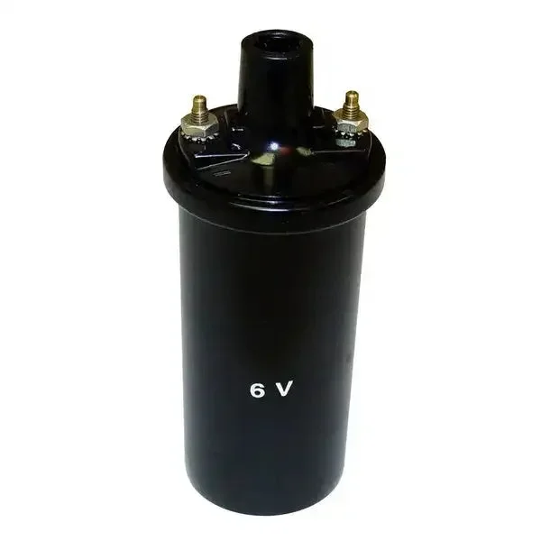 Omix 17247.01 Ignition Coil, 6 Volt 41-58 Willys/Jeep